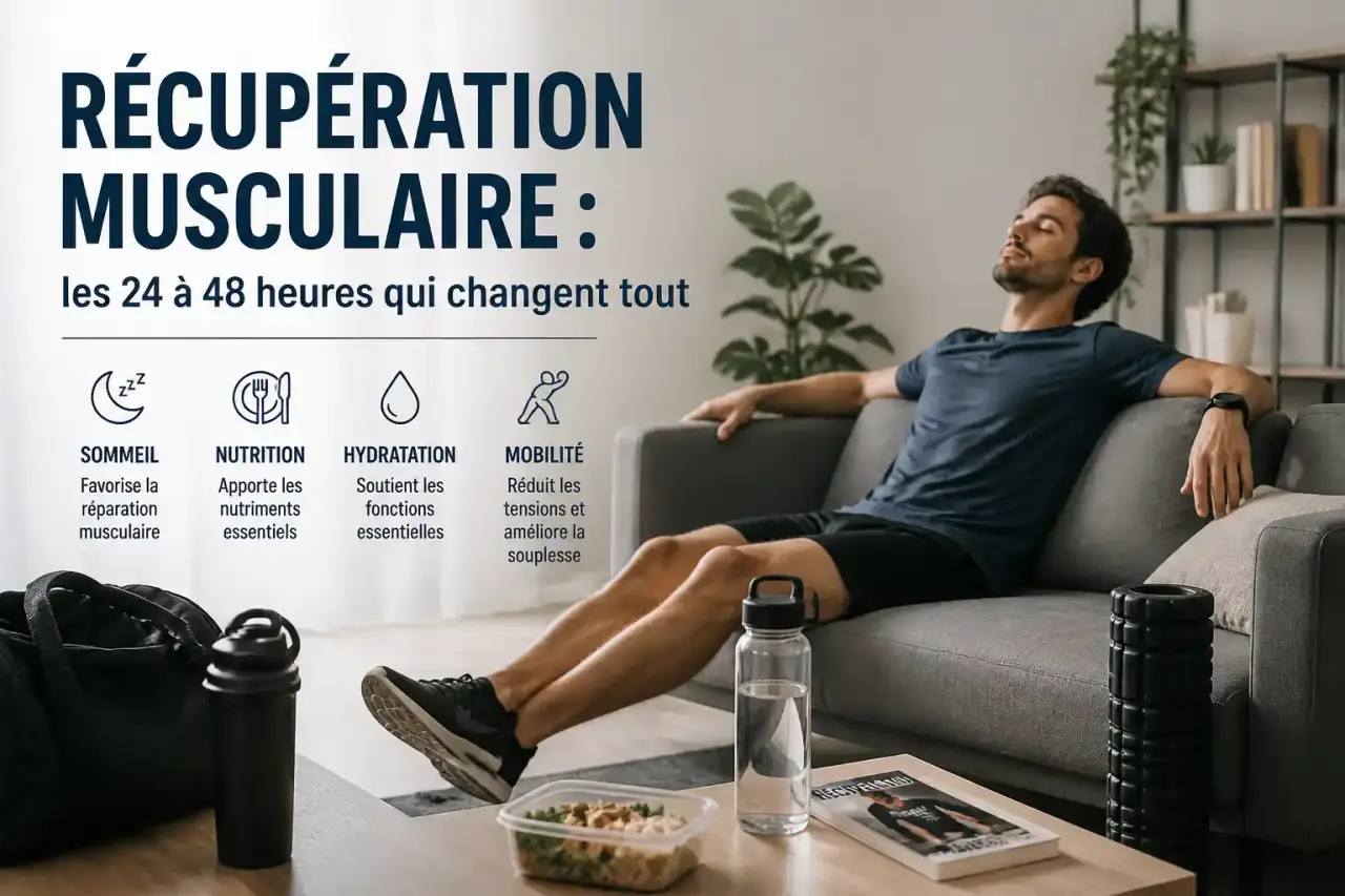 Récupération musculaire : les 24 à 48 heures qui changent tout après l'effort