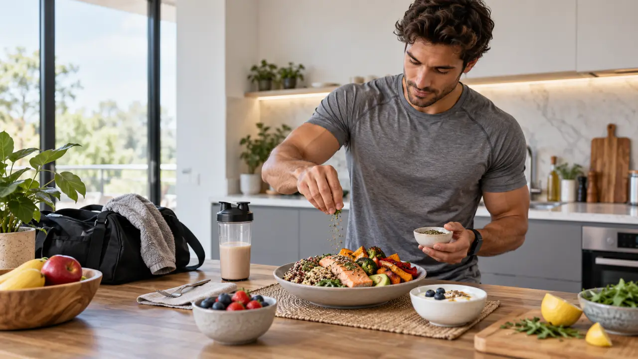 Après le sport, 20 à 30 g de protéines suffisent souvent, mais le repas reste décisif