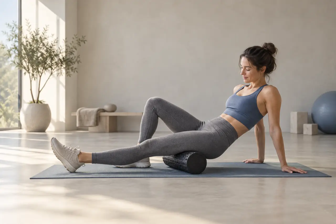 Le rouleau de massage améliore le confort musculaire, à condition de rester progressif