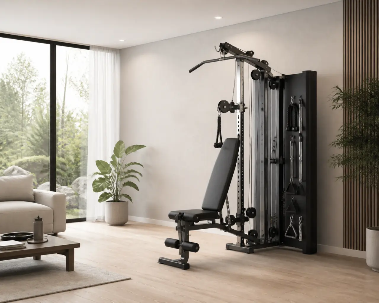 Machine de musculation à domicile : travailler tout le corps sans encombrer la pièce