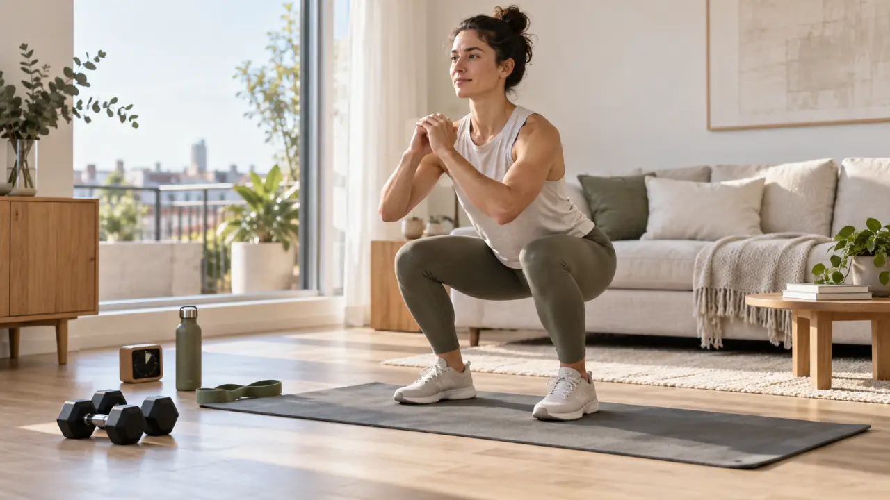 Renforcement musculaire à la maison : 8 exercices et une routine de 25 minutes