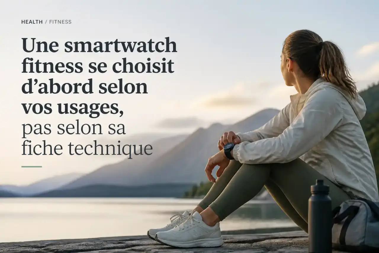 Une smartwatch fitness se choisit d’abord selon vos usages, pas selon sa fiche technique